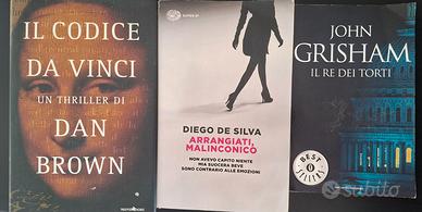 Dan Brown De Silva Grisham