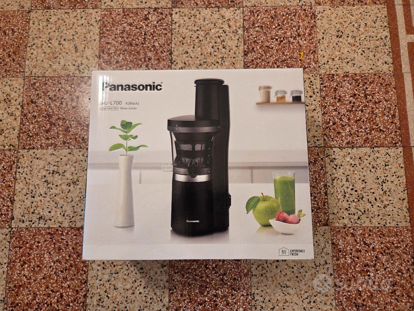 Estrattore Di Succo Panasonic MJ-L700KXE - Slow Juicer, Apertura 75mm, Nero, Design Sottile - Foto 9