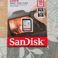 1 o più SanDisk Ultra Scheda di Memoria SDHC 16 gb
