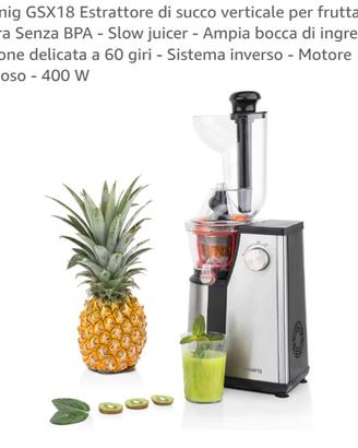 Estrattore di succo verticale H.Koenig GSX18