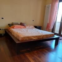 Camera etnico africana in legno massello