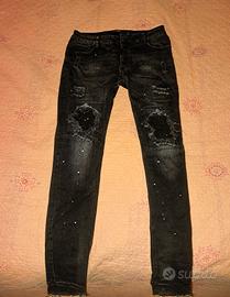 Jeans Alessandro Zavetti neri