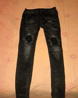 Jeans Alessandro Zavetti neri