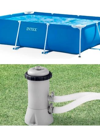 piscina 3 X 2 75 cm altezza