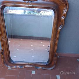 Specchio con cornice anni 80'