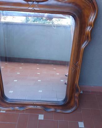 Specchio con cornice anni 80'