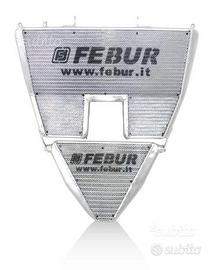 Radiatore FEBUR maggiorato acqua olio Aprilia RSV
