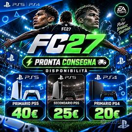 Fc27 ps4/ps5 gioco in digitale scrivimi per info