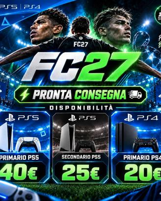 Fc27 ps4/ps5 gioco in digitale scrivimi per info