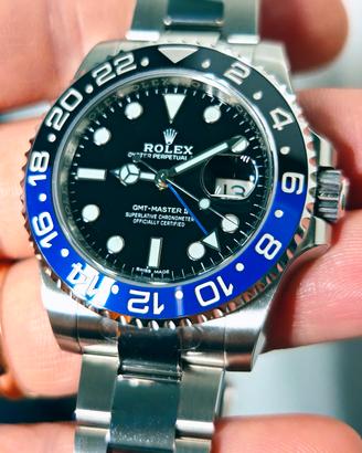 Rolex Gmt Batman NOS pellicolato MK1 116710BLNR