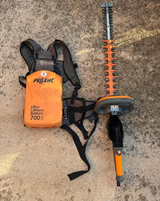 Tagliasiepi pellenc + batteria 700