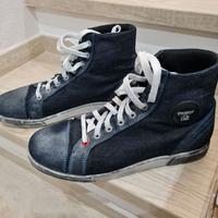 Scarpe tecniche da moto TCX x-street denim size 42