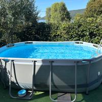 Piscina 305x200x100 + pompa