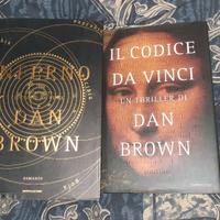 set Libri vintage romanzi Dan Brown Inferno,Codice