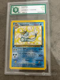 Carte pokemon gradate