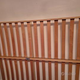 rete a doghe in legno per materasso matrimoniale