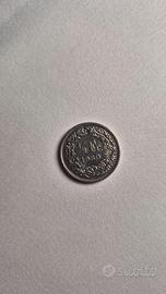 Moneta Svizzera 0,5 mezzo Franco ½ Franco 1980