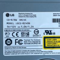 Lettore cd-r/rw lg