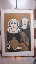 Litografia firmata A. Marinucci anni 70