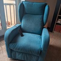 Poltrona motorizzata reclinabile originale Karol