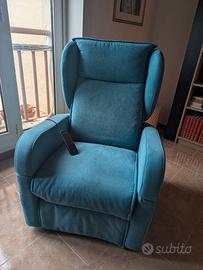 Poltrona motorizzata reclinabile originale Karol