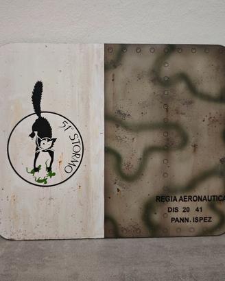 pannello replica Macchi Folgore ww2 mlitaria 