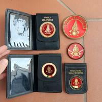 set portafoglio vigili del fuoco 