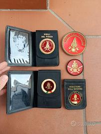 set portafoglio vigili del fuoco 