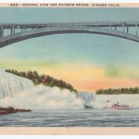 Cartolina Cascate del Niagara - General view.9