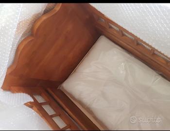Culla Heidi" Baby Ma Abete Ant. - NUOVA
