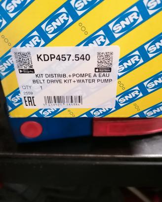 KIT DISTRIBUZIONE +POMPA ACQUA 