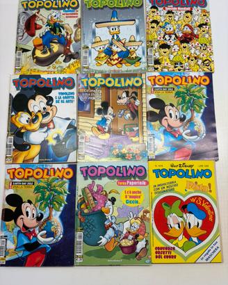 LOTTO 18 FUMETTI "TOPOLINO" VINTAGE E RECENTI