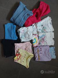 vestiti bambina 6/7 anni 122 cm