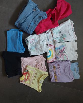 vestiti bambina 6/7 anni 122 cm