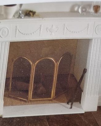 Cornice per caminetto in gesso – stile inglese –