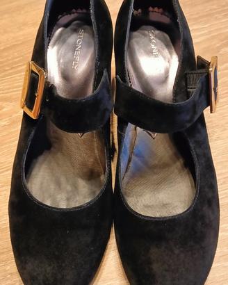 Mary Jane zeppa 6 cm