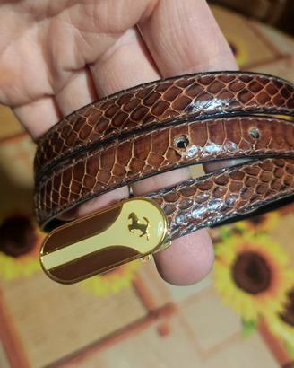 Cintura femminile Trussardi_Vera Pelle Pitone_93cm