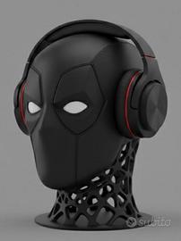 Porta Cuffie Deadpool in Stampa 3D vari colori