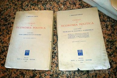 Corso di economia politica vol 1 e 2 giuffre