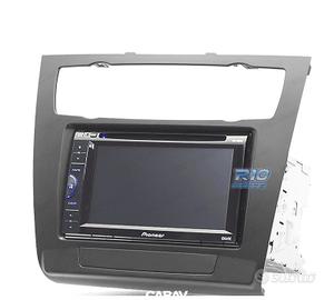 CORNICE NERA PER AUTORADIO 2-DIN BMW SERIE 1 E81 E