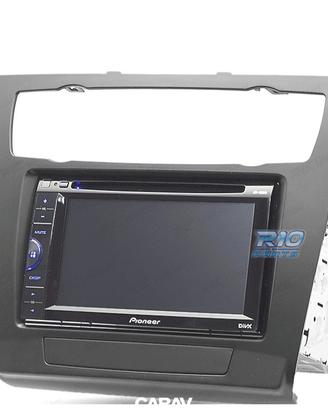 CORNICE NERA PER AUTORADIO 2-DIN BMW SERIE 1 E81 E