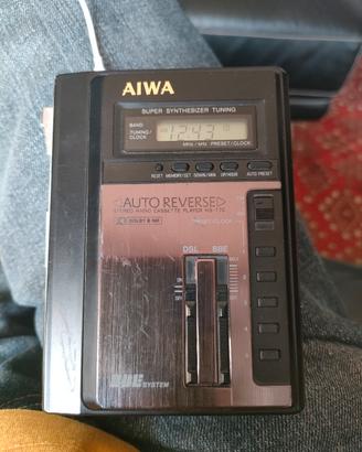 AIWA HS T70 Lettore cassette sintetizzatore radio