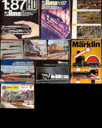Cataloghi Modellismo Treni-Auto Vintage