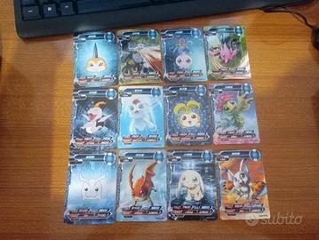 Lotto 12 cards Digimon partner in chinese R DMO1