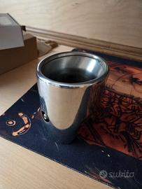 Copriscarico terminale per auto - acciaio cromato