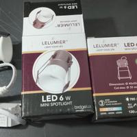 Faretti da incasso led 6w (50Watt). Nuovi