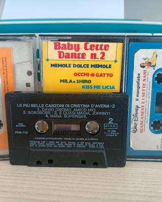 Musicassette Cristina D' avena lotto
