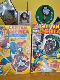 FUMETTI MARVEL CAPITAN AMERICA 1990  PRIMI 82 NUM.