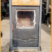 Stufa ghisa Rossella alimentazione legna