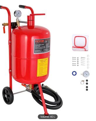 Sabbiatrice VEVOR 40lt
